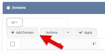 Add Domain
