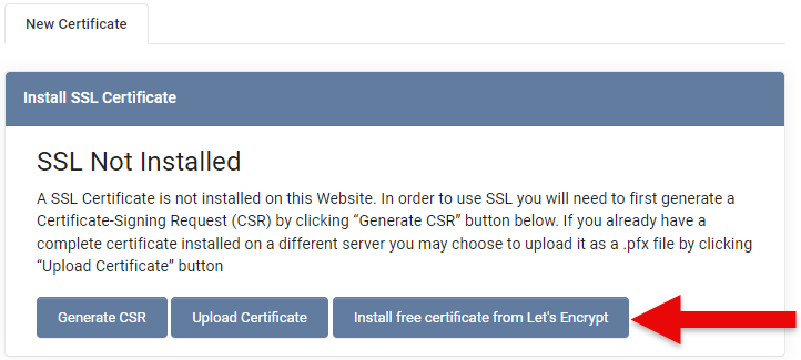 Web Deploy Settings