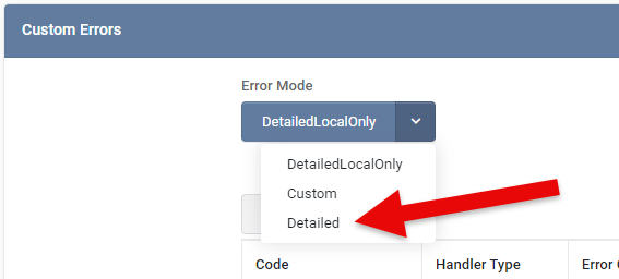 Error Mode
